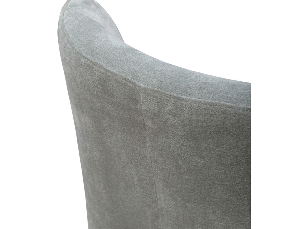 Accent Dining Chair w/ Casters - Sapphire - image 7