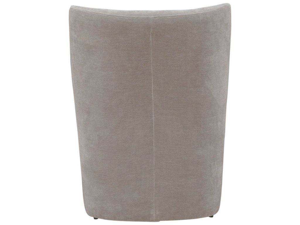 Accent Dining Chair w/ Casters - Truffle - image 6