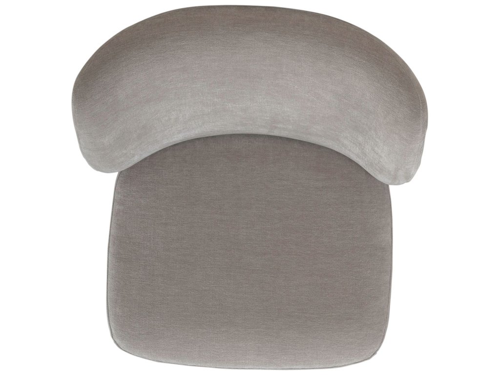 Accent Dining Chair w/ Casters - Truffle - image 7
