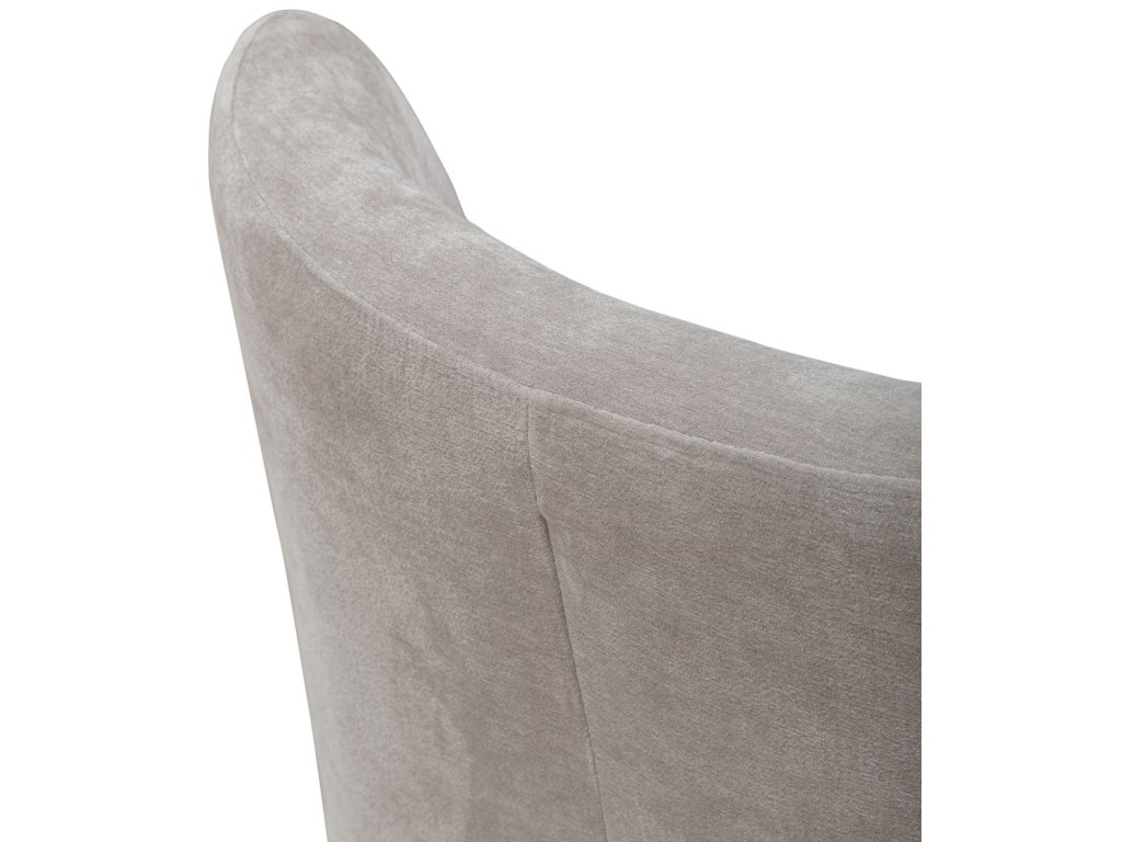 Accent Dining Chair w/ Casters - Truffle - image 8