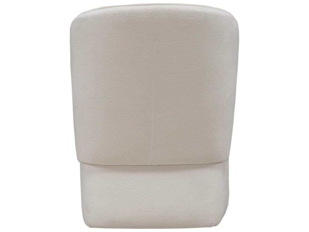 Accent Dining Chair w/ Casters - Ivory - image 5