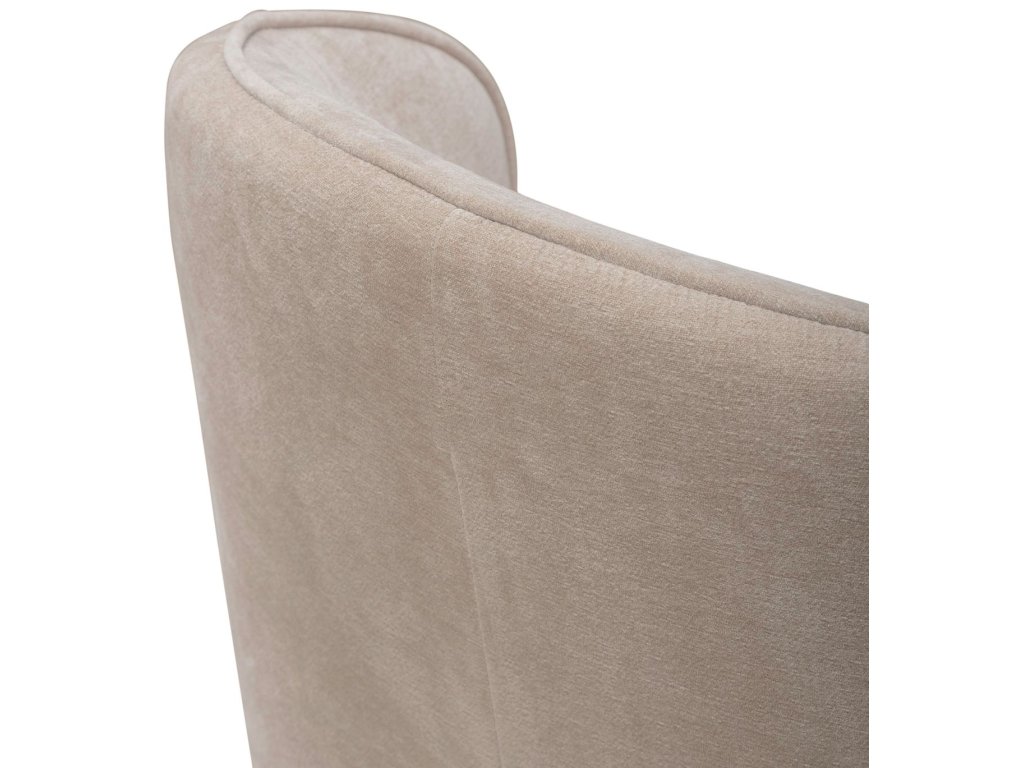 Accent Dining Chair w/ Casters - Wicker - image 7