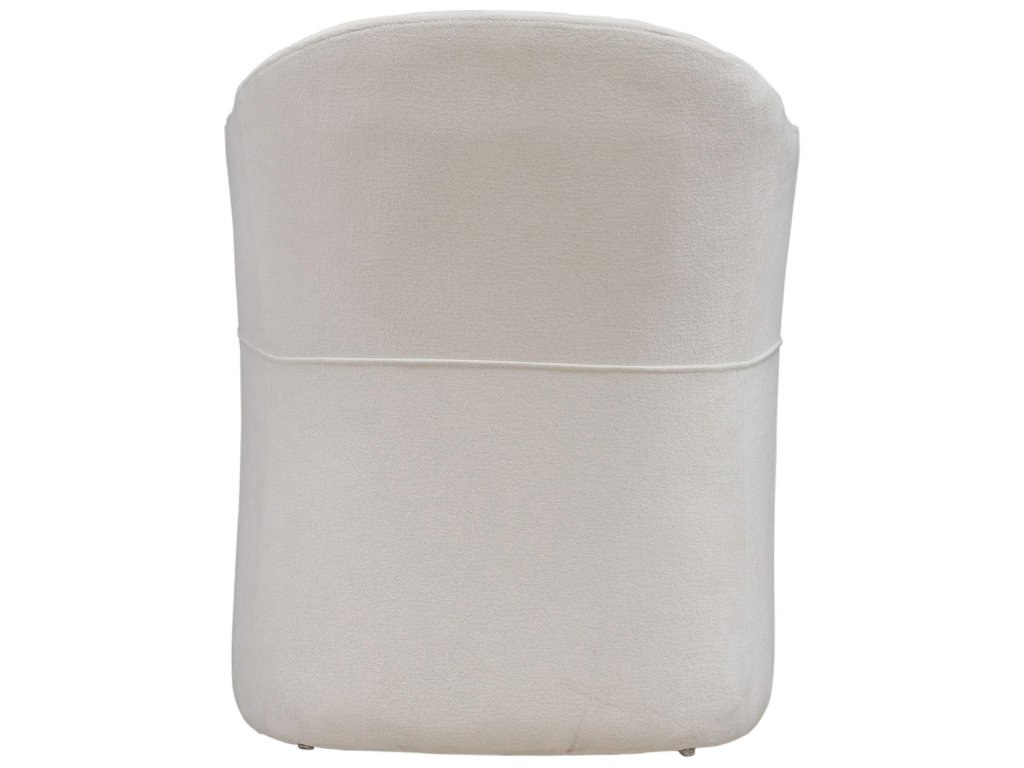 Accent Dining Chair w/ Casters - Ivory - image 6