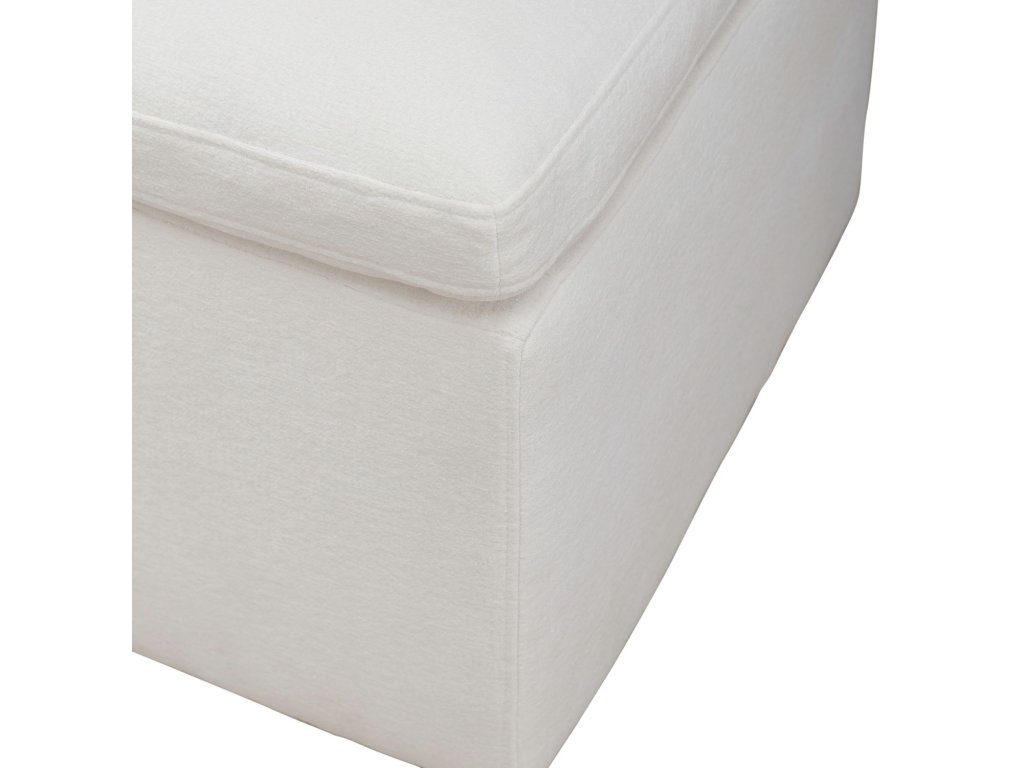 Accent Dining Chair w/ Casters - Ivory - image 9