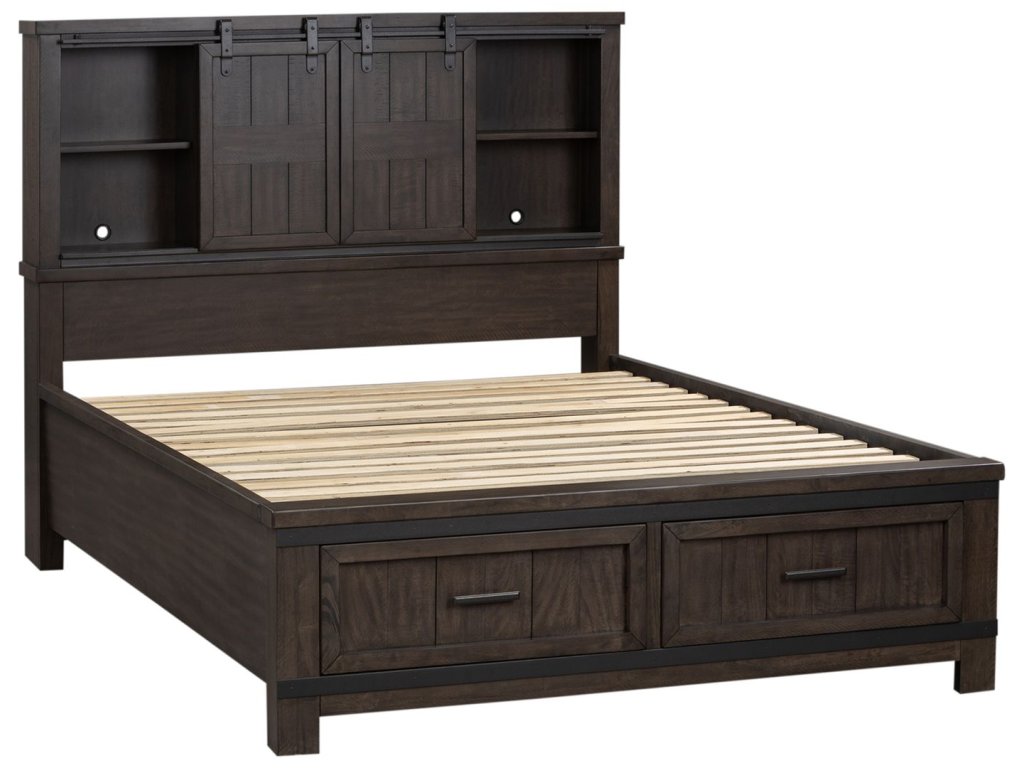 King Bookcase Bed - image 2
