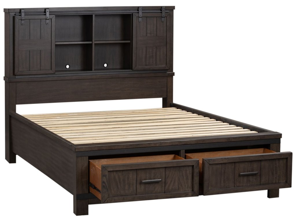 King Bookcase Bed - image 3