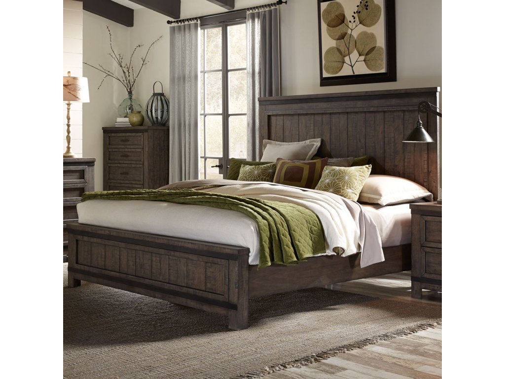 King Panel Bed - main image