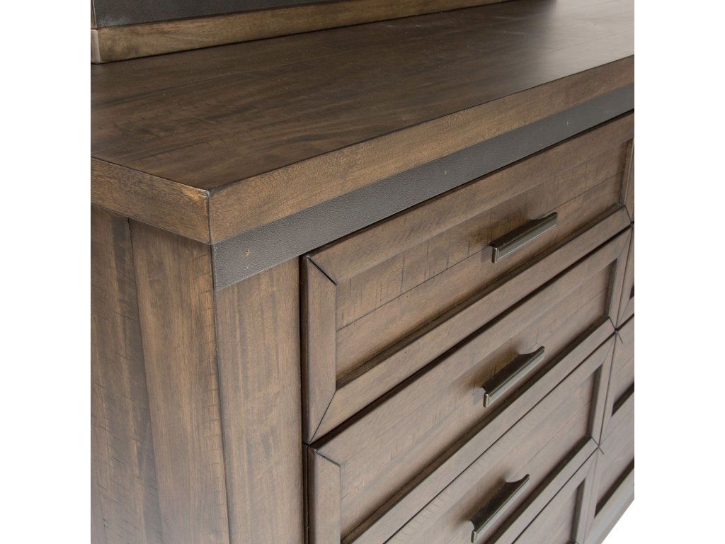 Queen Two Sided Storage Bed, Dresser & Mirror, Night Stand - image 10