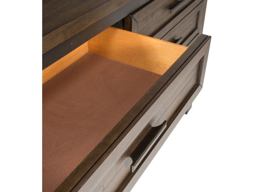 Queen Two Sided Storage Bed, Dresser & Mirror, Night Stand - image 6