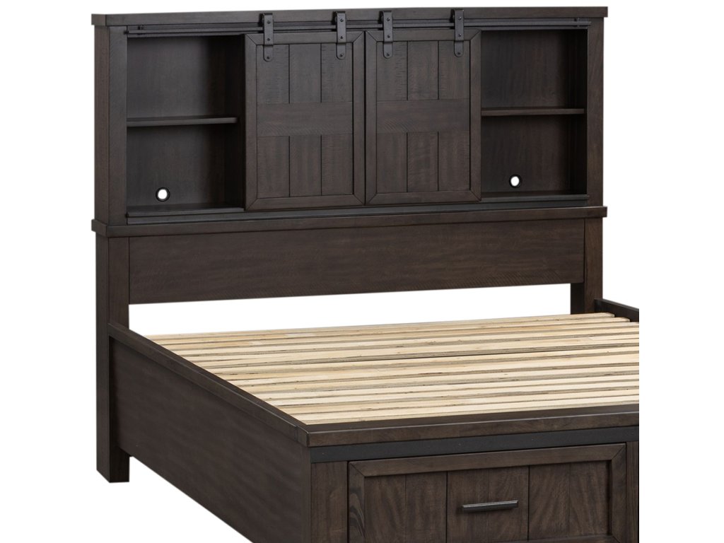 Queen Bookcase Headboard - image 1