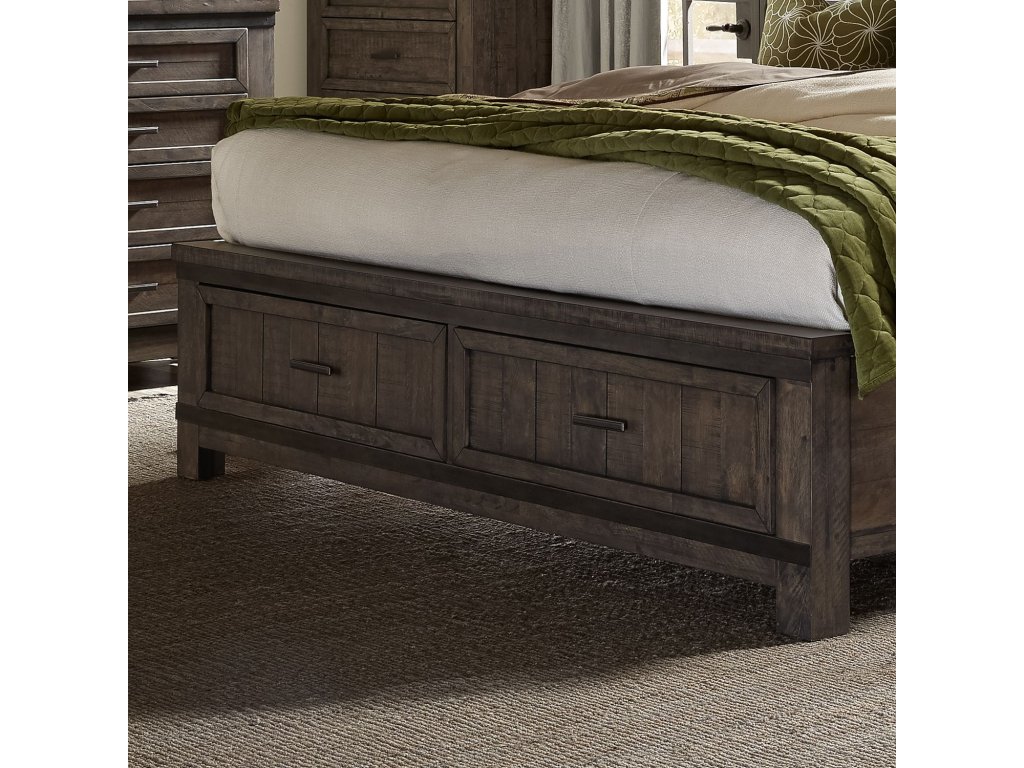 King Two Sided Storage Bed - image 3