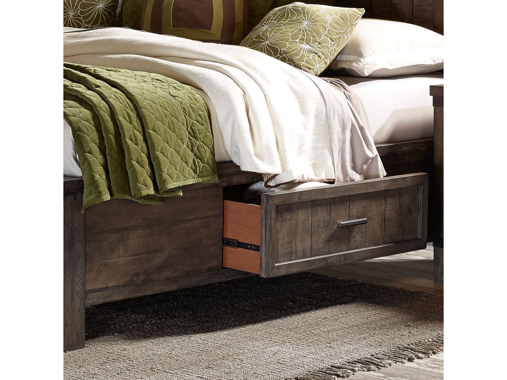 King Two Sided Storage Bed - image 4