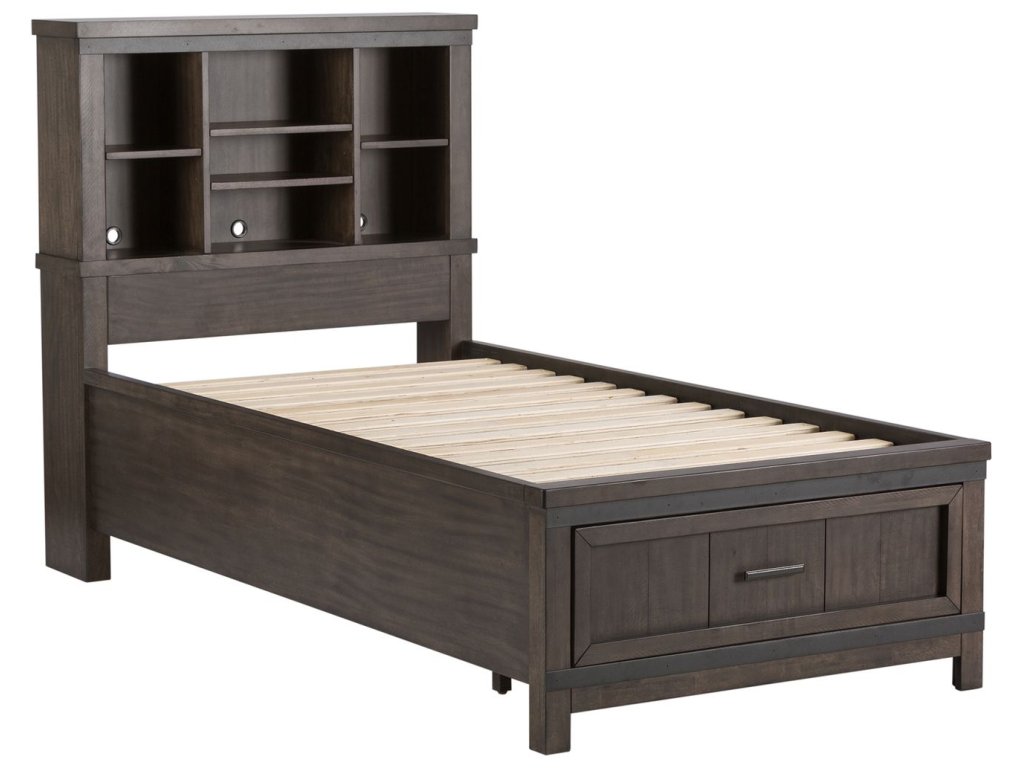 Twin Bookcase Bed - image 1