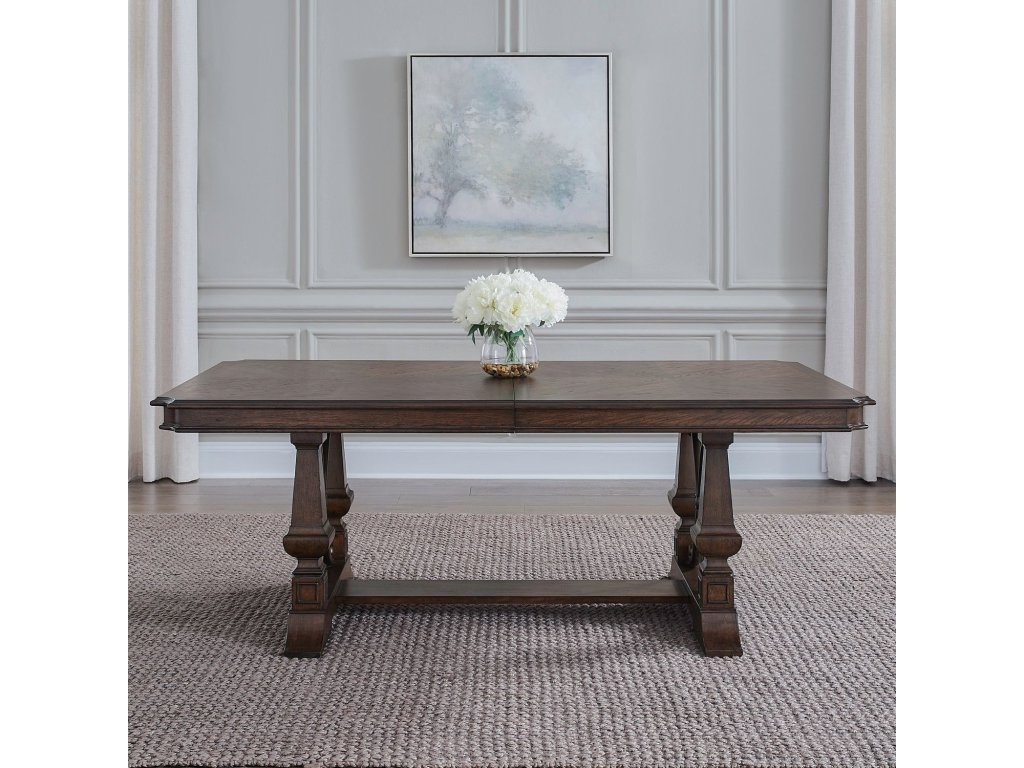 Trestle Table Set - image 1