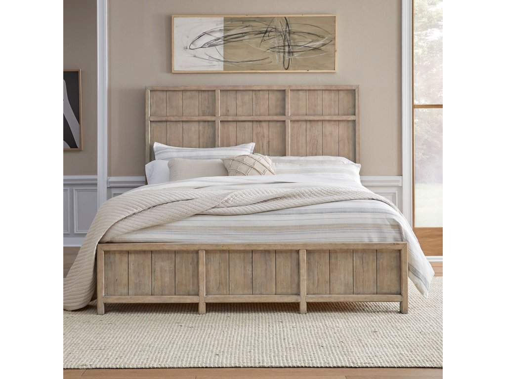 King Panel Bed - main image