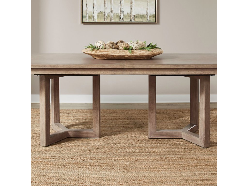 5 Piece Double Pedestal Table Set - image 2