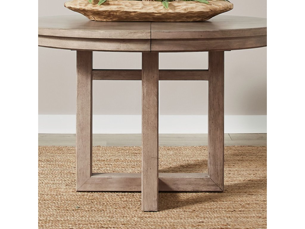 5 Piece Pedestal Table Set - image 2
