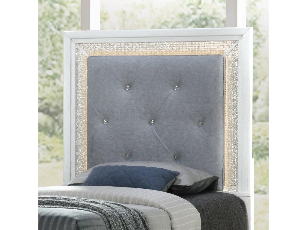 Full Uph Panel Headboard w/ Lights - image 2