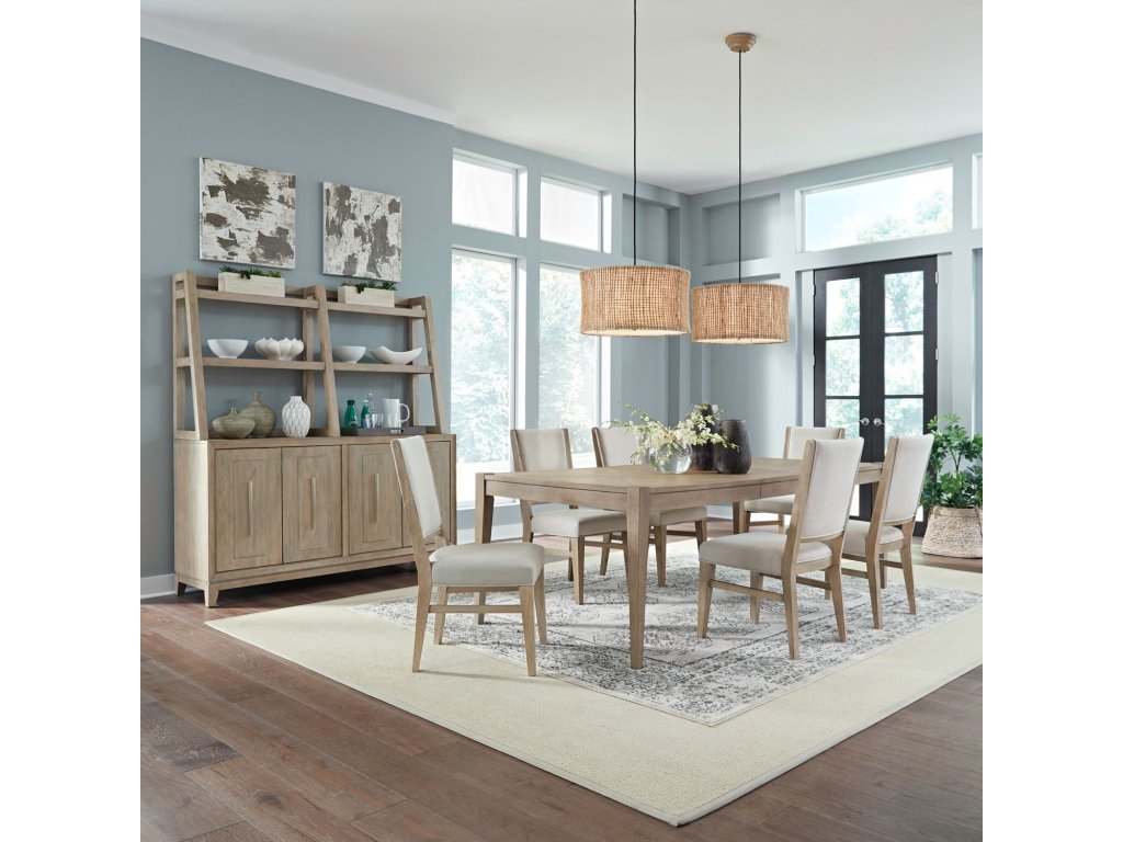 7 Piece Rectangular Table Set - main image