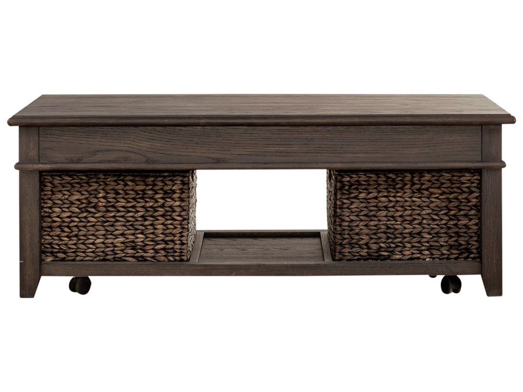 Lift Top Cocktail Table - image 2
