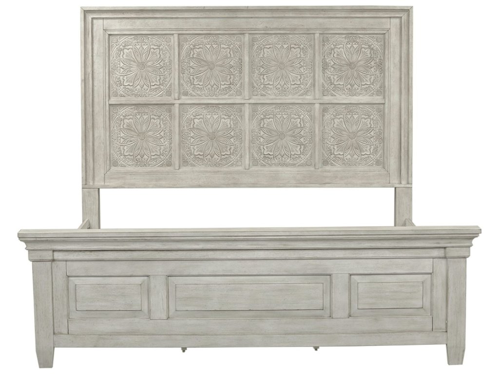 Opt Queen Panel Bed, Dresser & Mirror, Night Stand - image 2