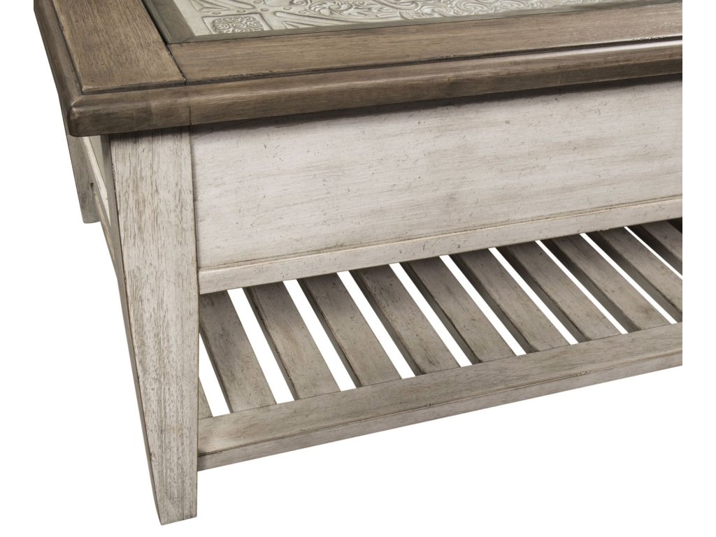 Rect Ceiling Tile Cocktail Table - image 4