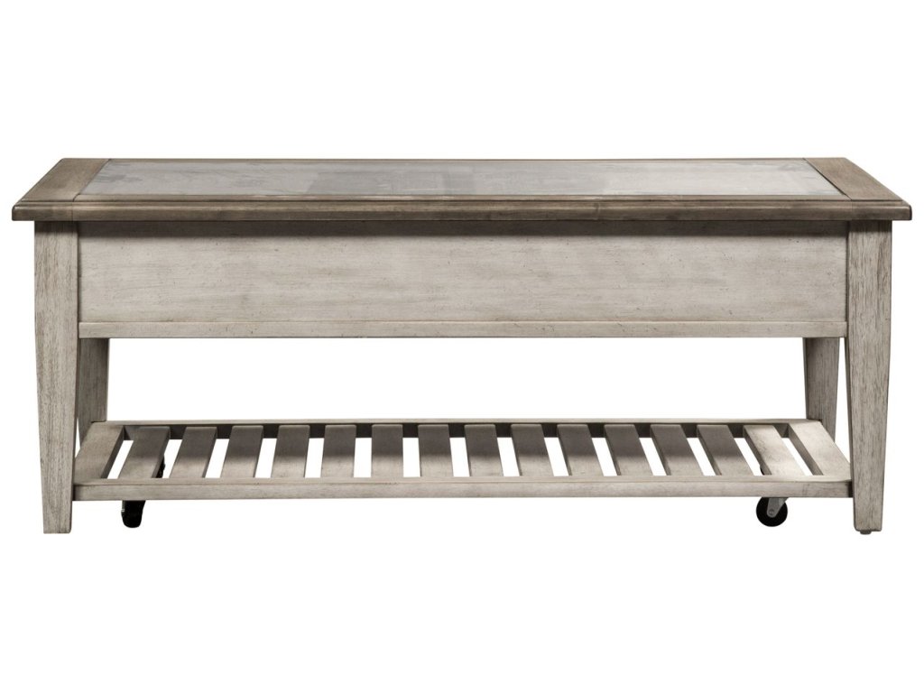 Rect Ceiling Tile Cocktail Table - image 5