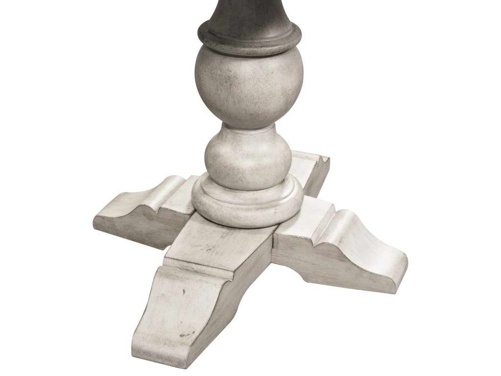 Round Pedestal Chair Side Table - image 6
