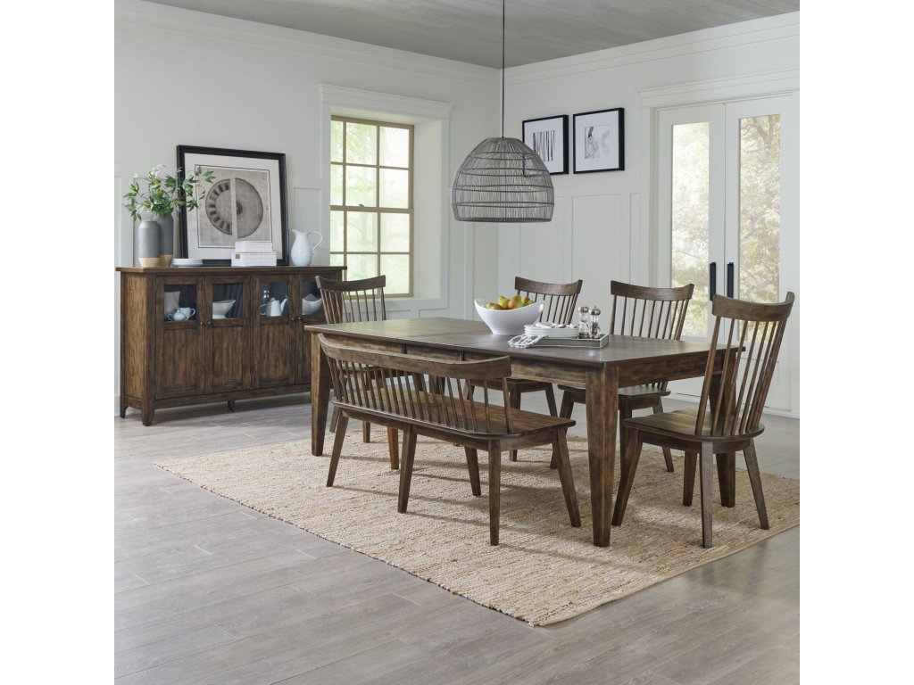 6 Piece Rectangular Table Set - main image