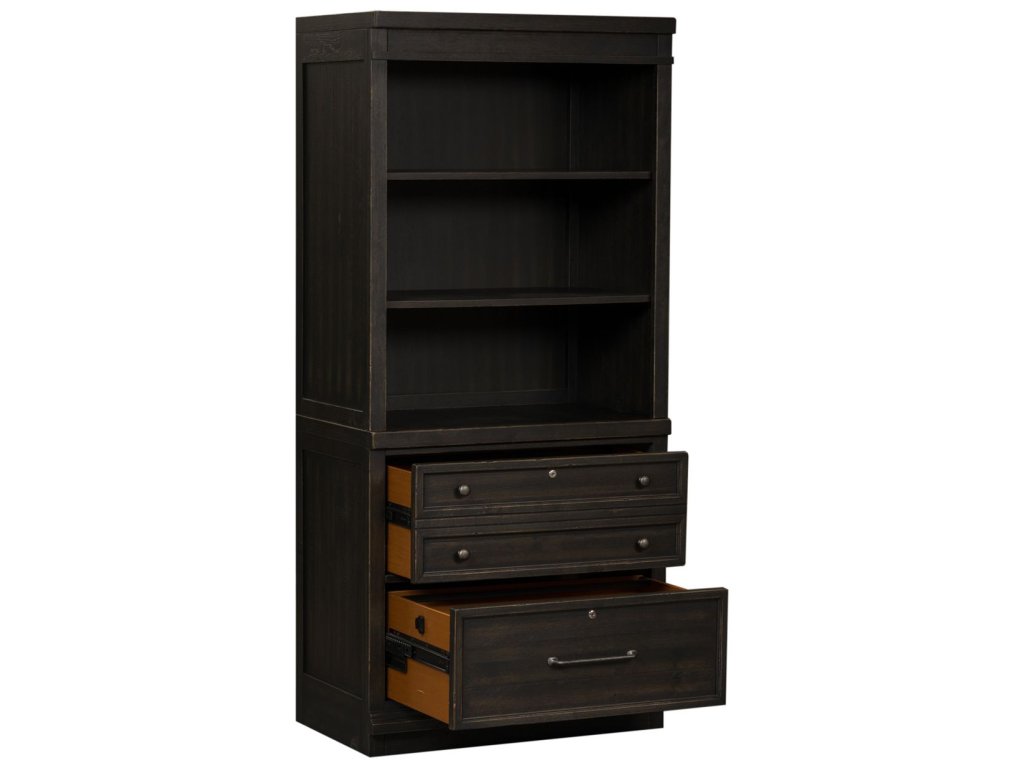 2 Piece Hutch & Cabinet Set - image 7