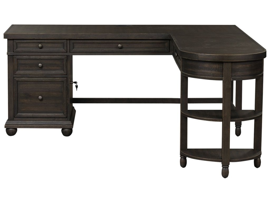 L Writing Desk Base - image 1