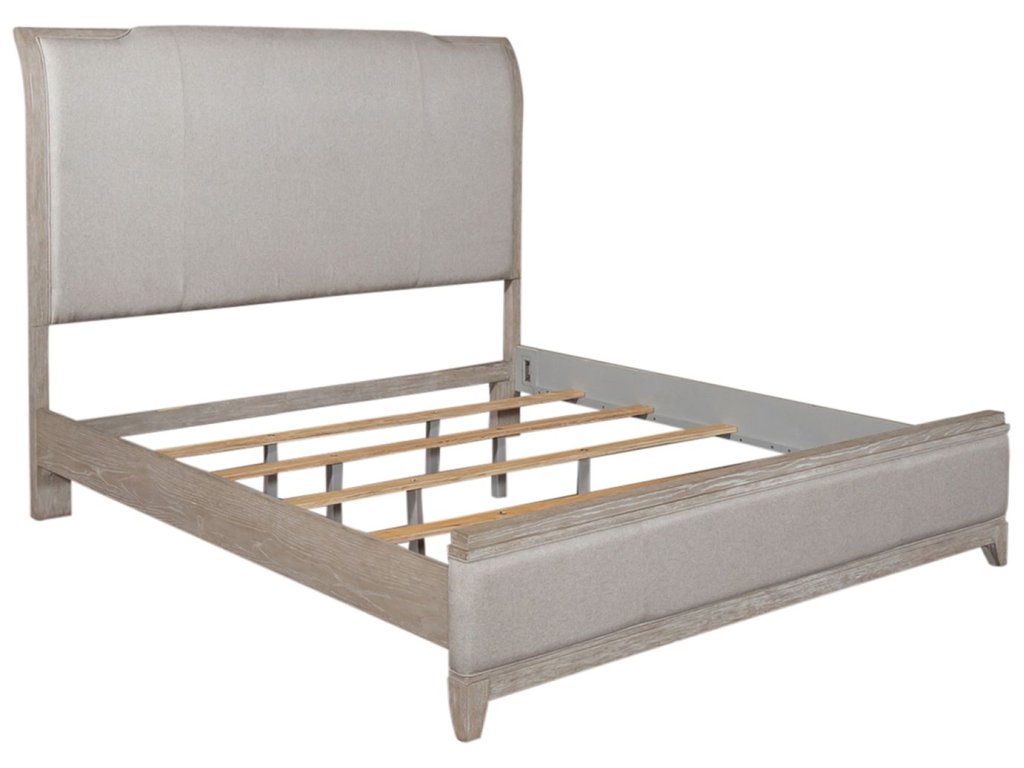 King California Upholstered Bed - image 1