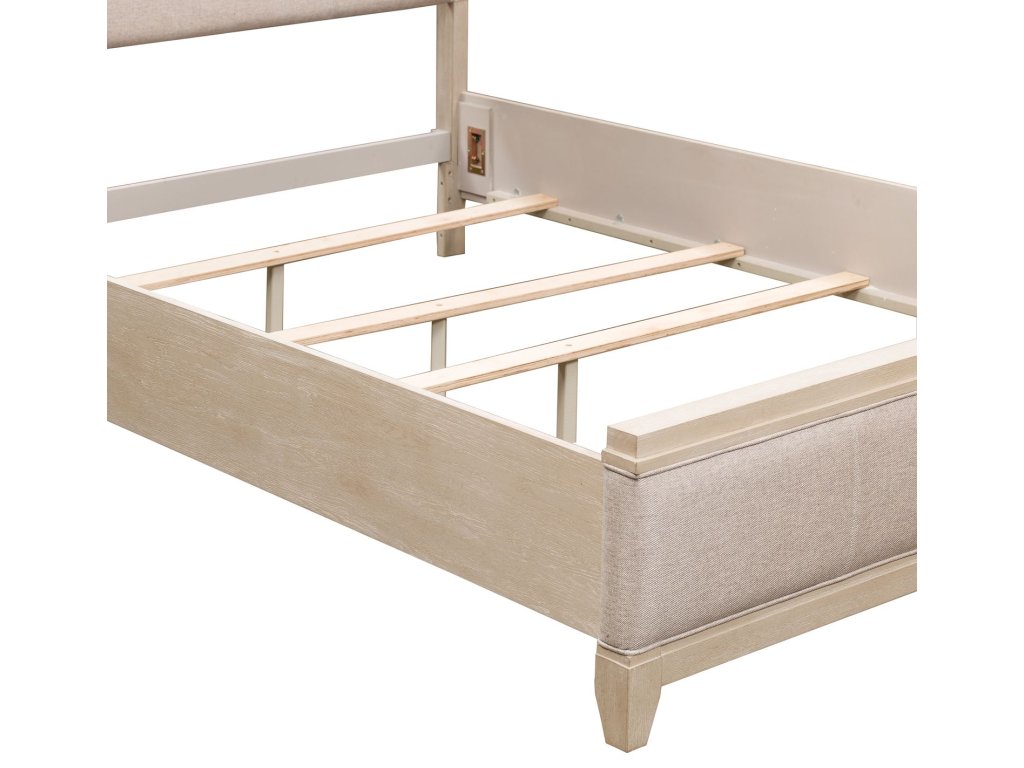 Queen Upholstered Bed - image 11