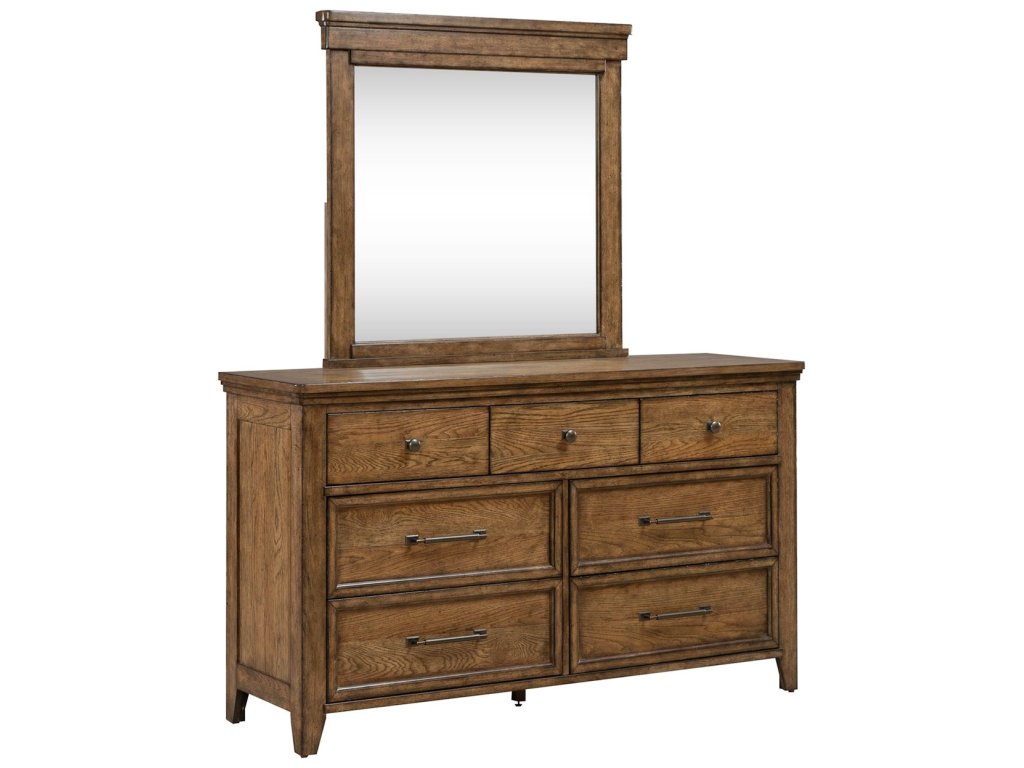 Dresser & Mirror - image 1