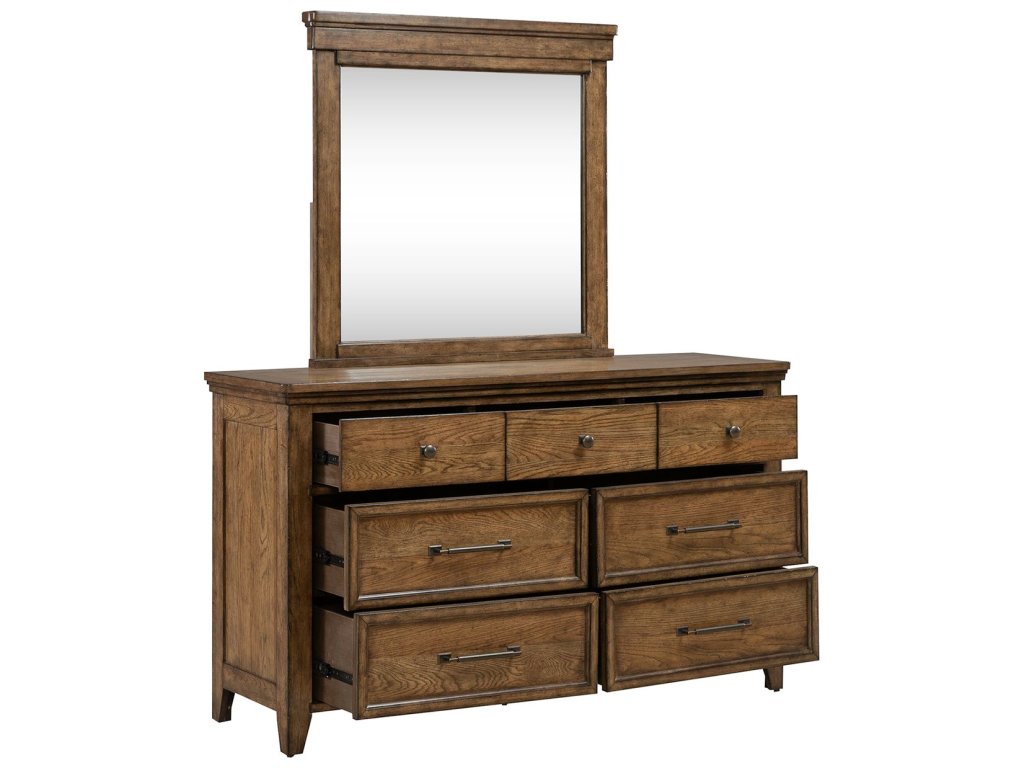 Dresser & Mirror - image 5