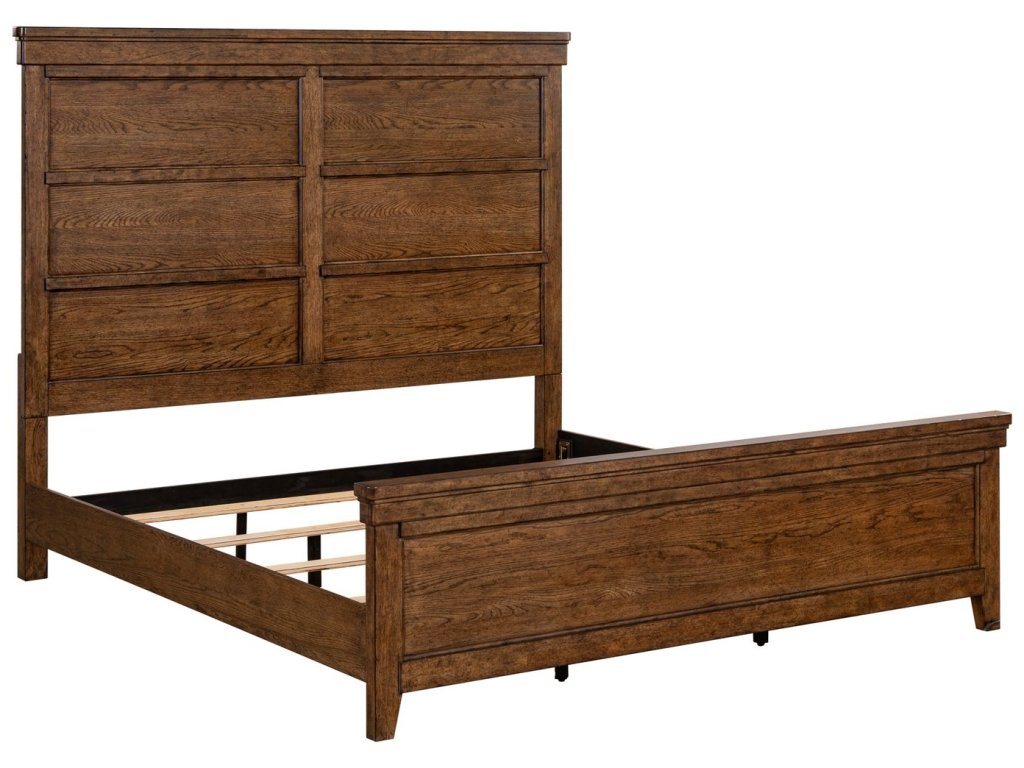 Queen Panel Bed - image 1