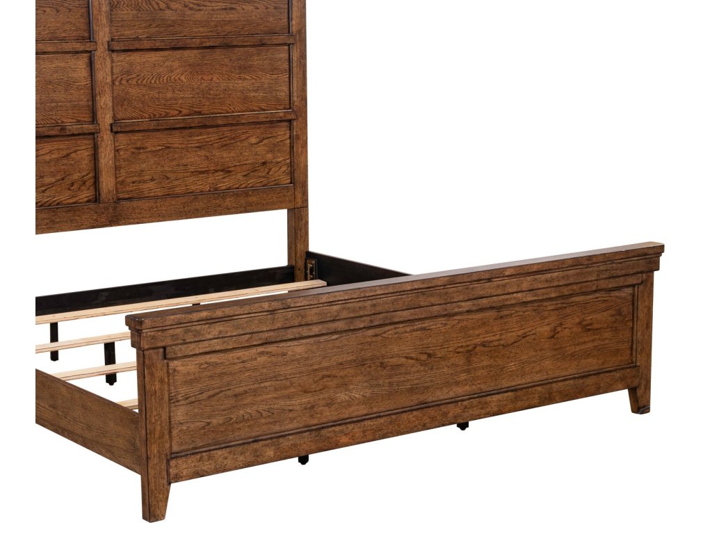 Queen Panel Bed - image 10