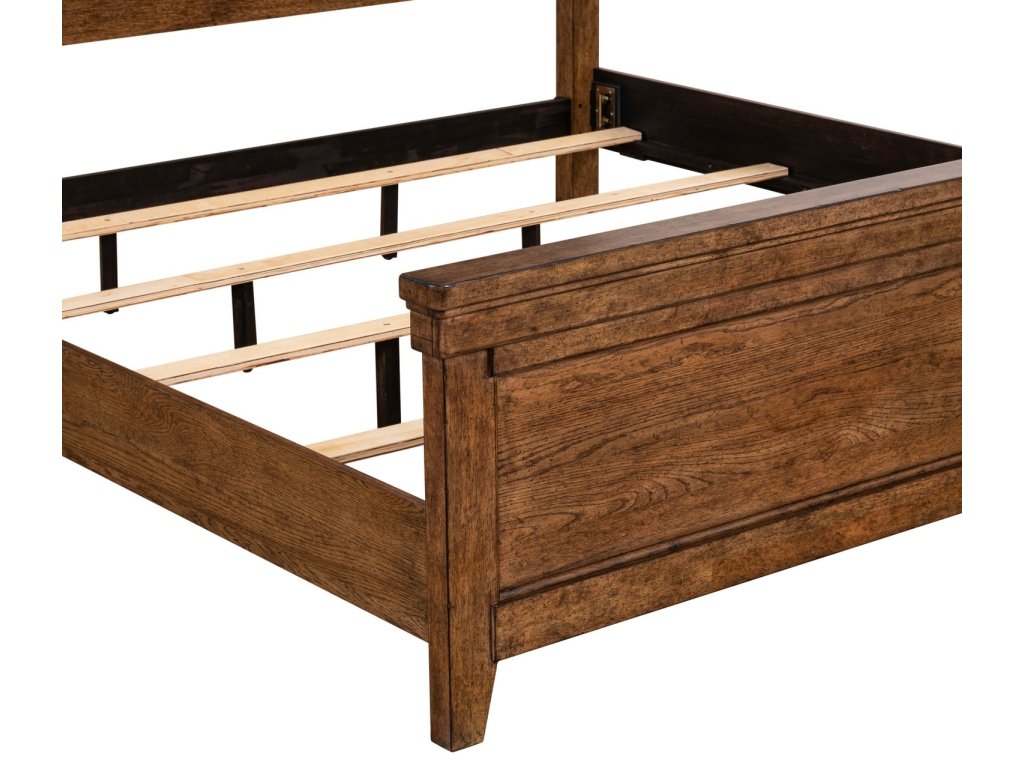 Queen Panel Bed - image 11
