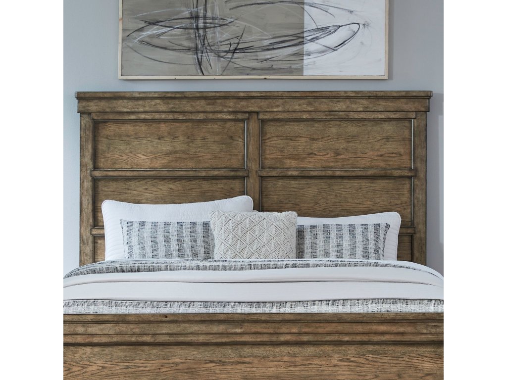 Queen Panel Bed - image 5