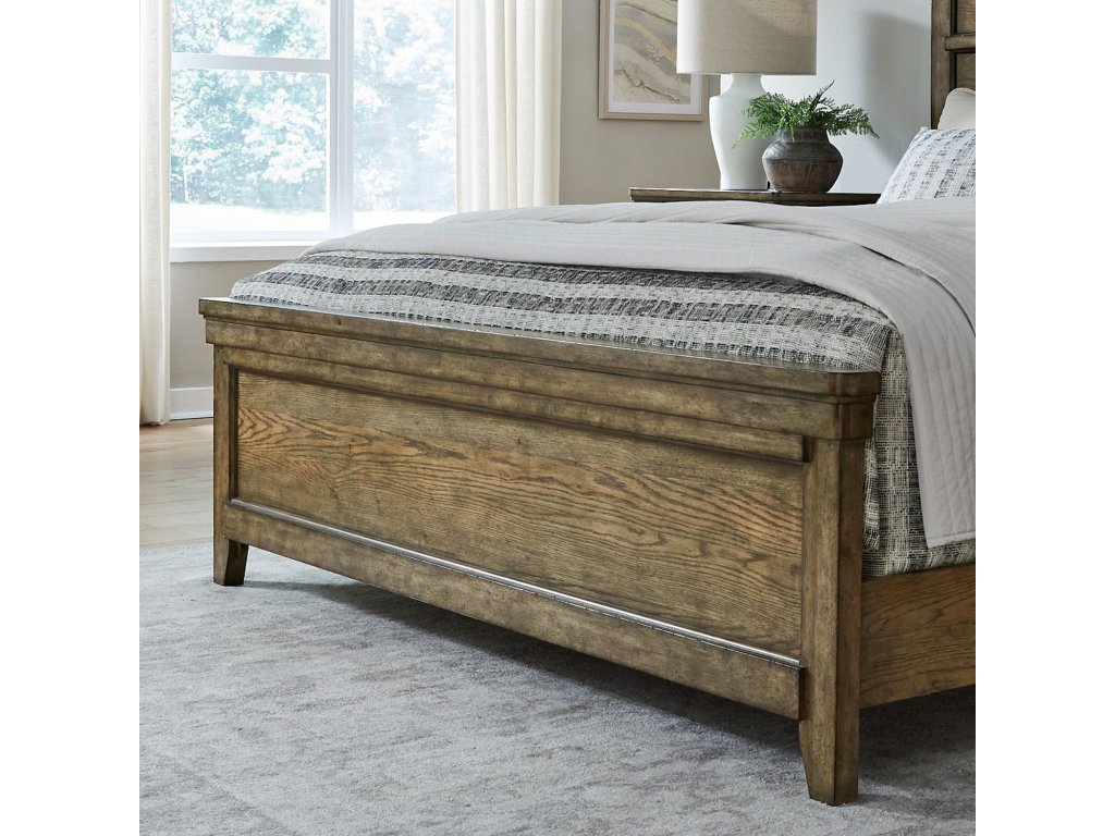 Queen Panel Bed - image 6