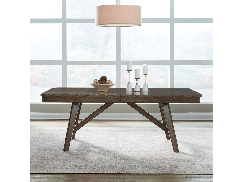 Trestle Table Set - image 1