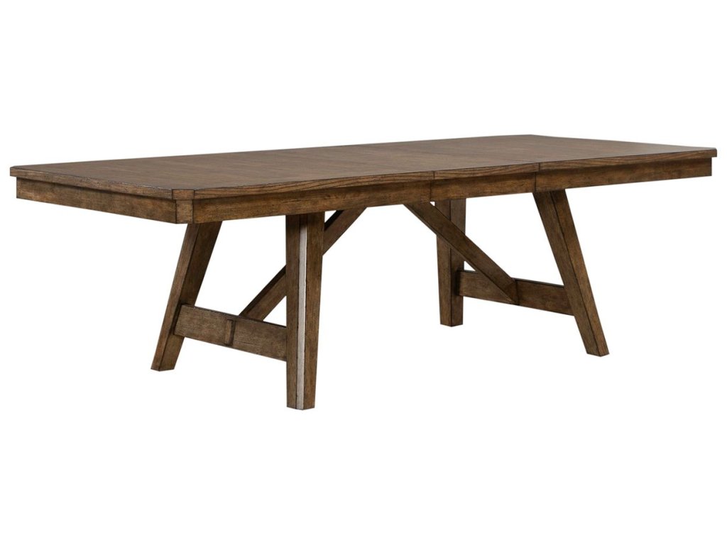 Trestle Table Set - image 2
