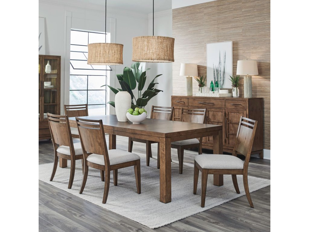 Opt 7 Piece Rectangular Table Set - main image