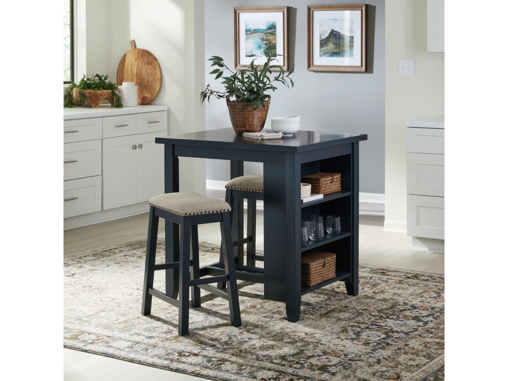 3 Piece Counter Set - Navy - main image