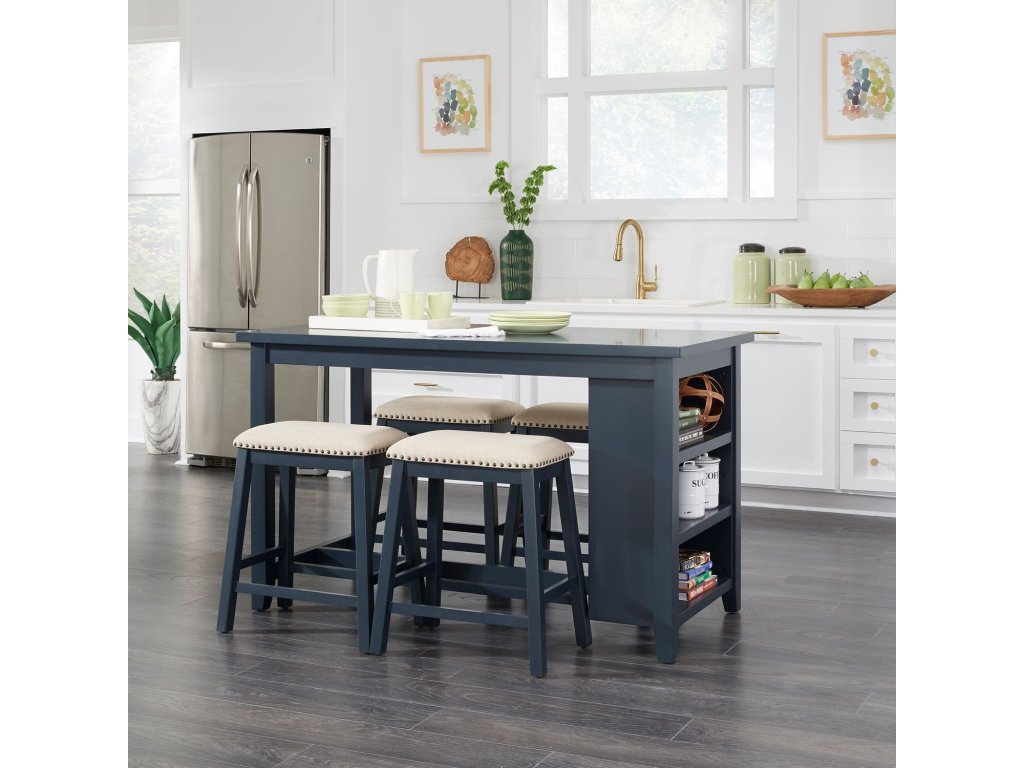 5 Piece Counter Set- Navy - main image
