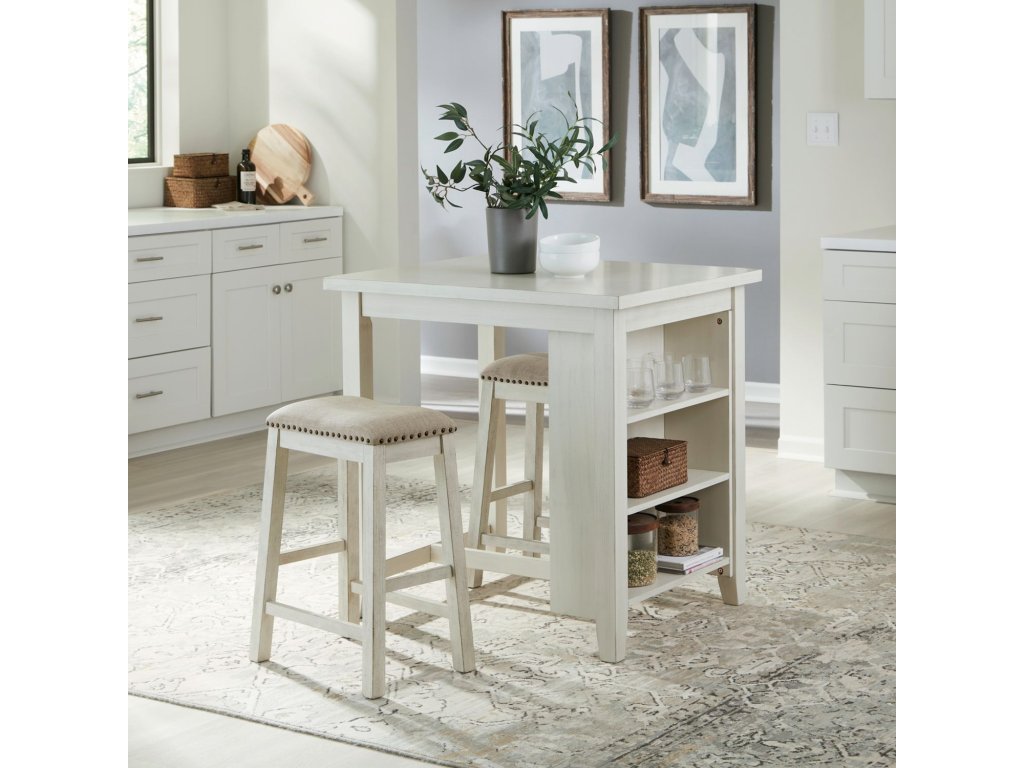 3 Piece Counter Set - White - main image
