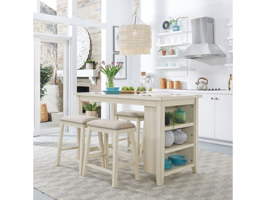 5 Piece Counter Set - White - main image