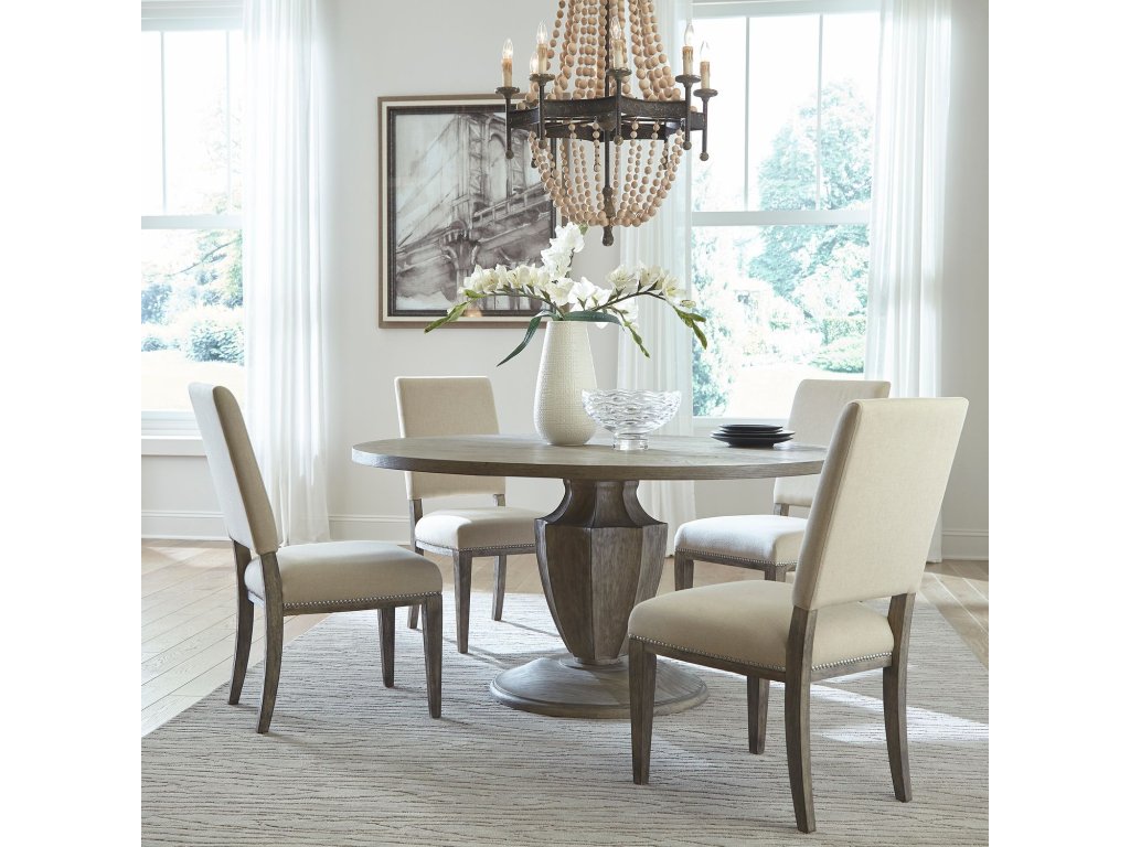 5 Piece Pedestal Table Set - main image