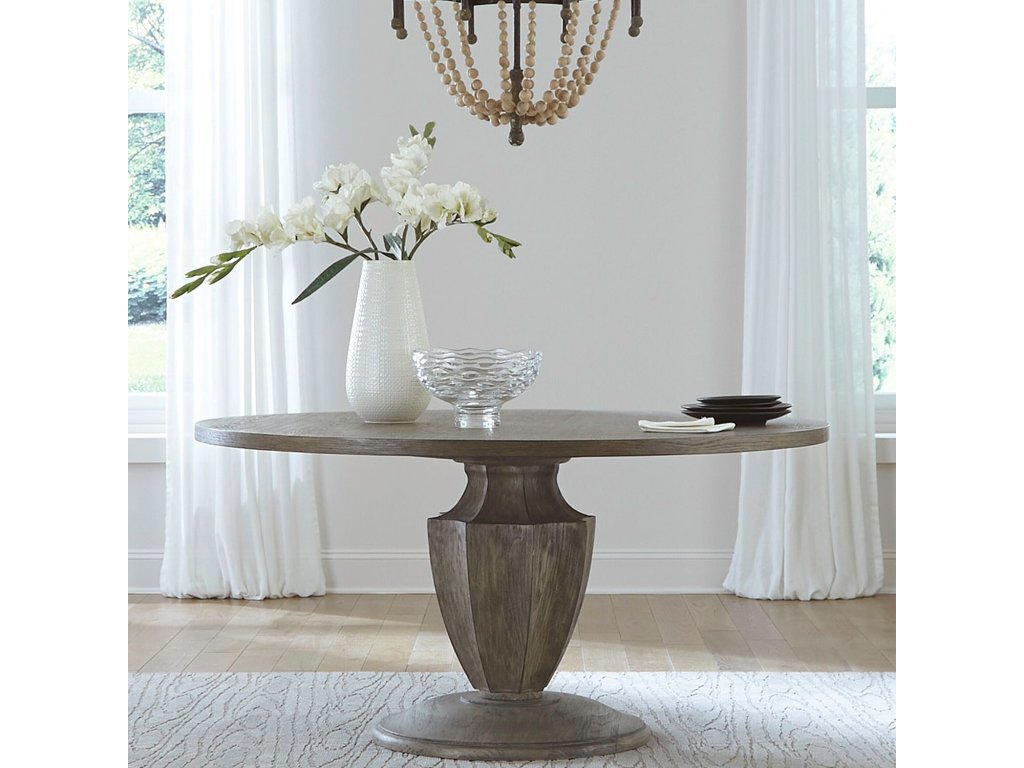5 Piece Pedestal Table Set - image 4