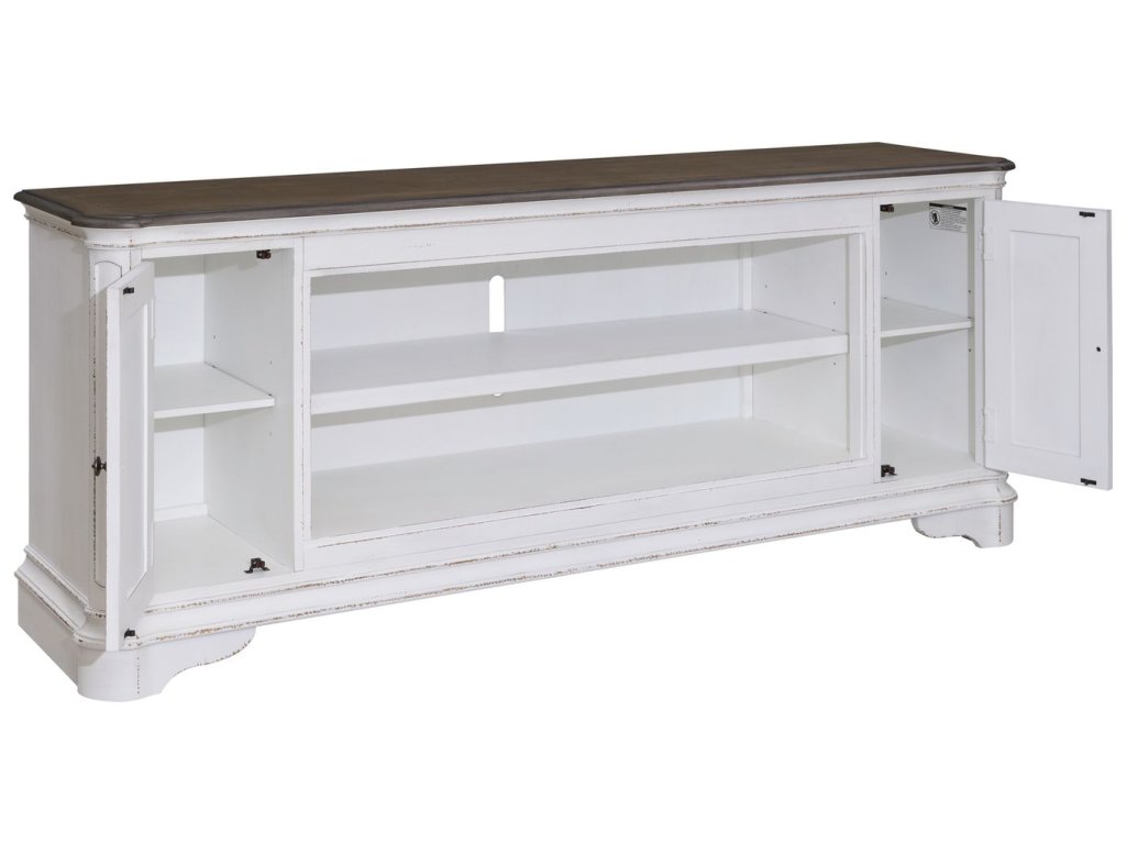 82 Inch Fireplace TV Console - image 6